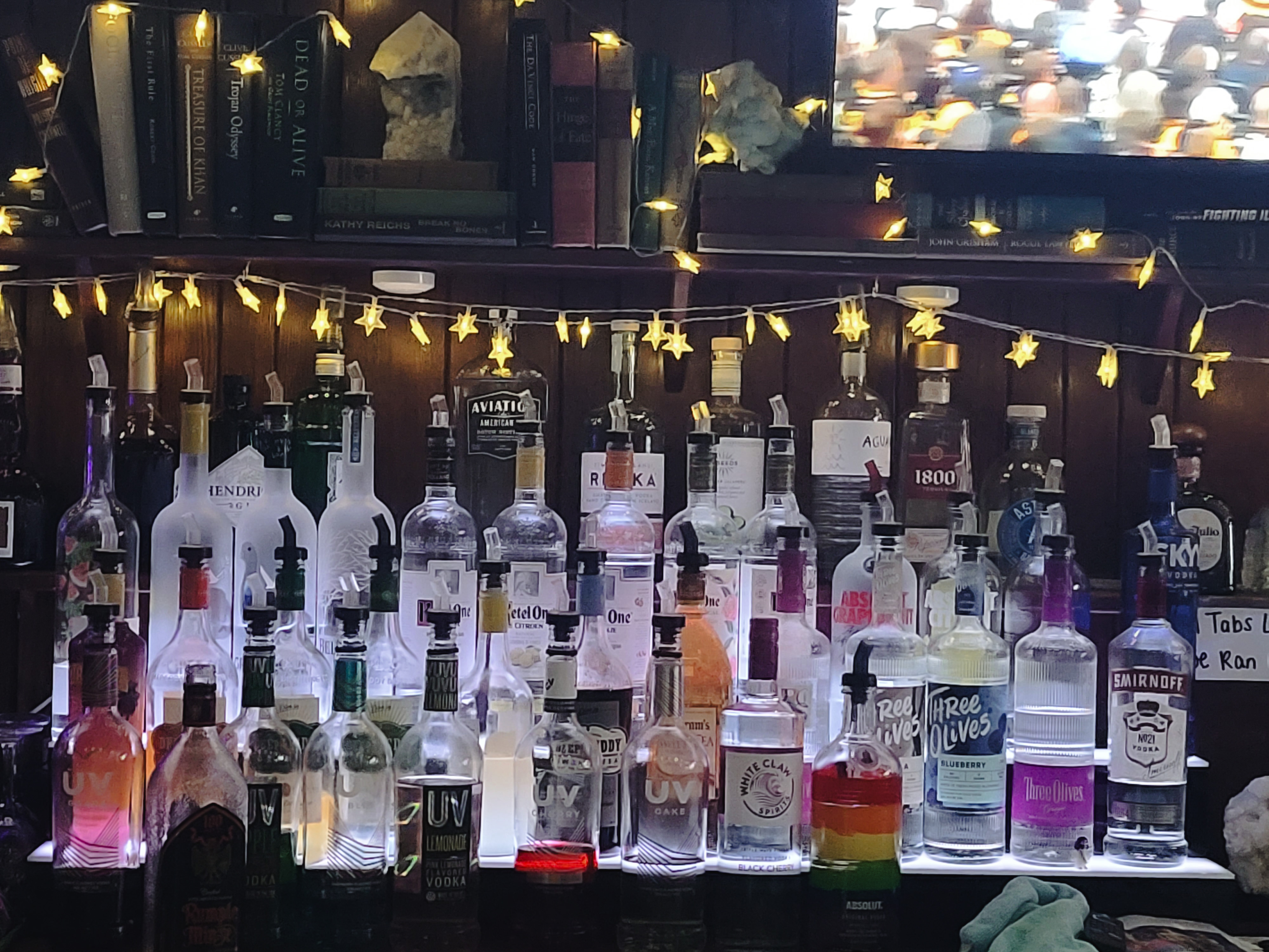 bottles of alcohol